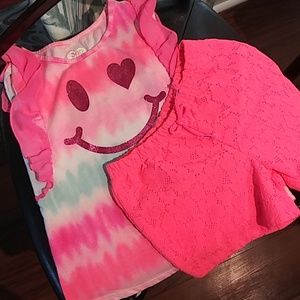 (3)Short Sets Size 7 Little Girls